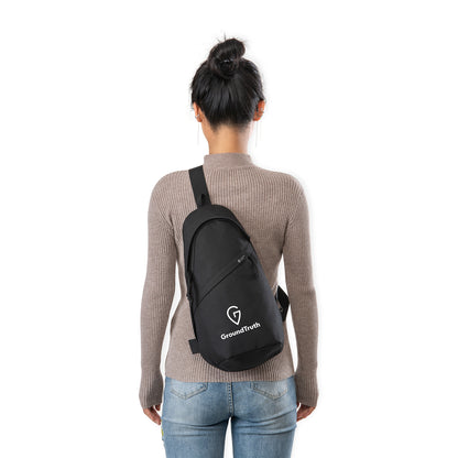 Black Renew rPET Sling Bag