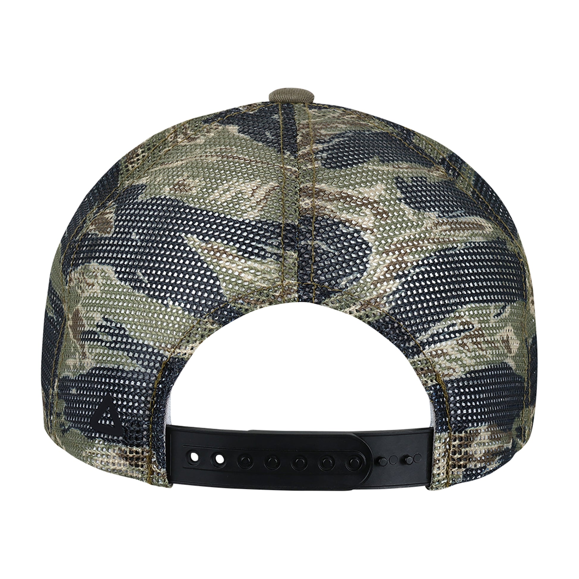 Dark Olive/Tiger Print Ahead Tiger Trucker