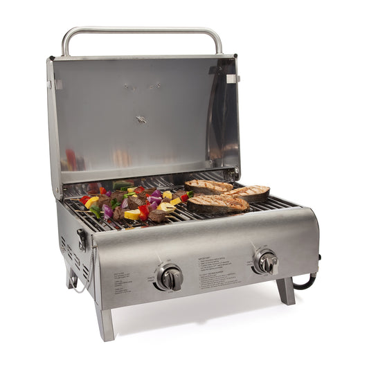 Stainless Steel Cuisinart® Outdoors Chef's Style Stainless Tabletop Grill