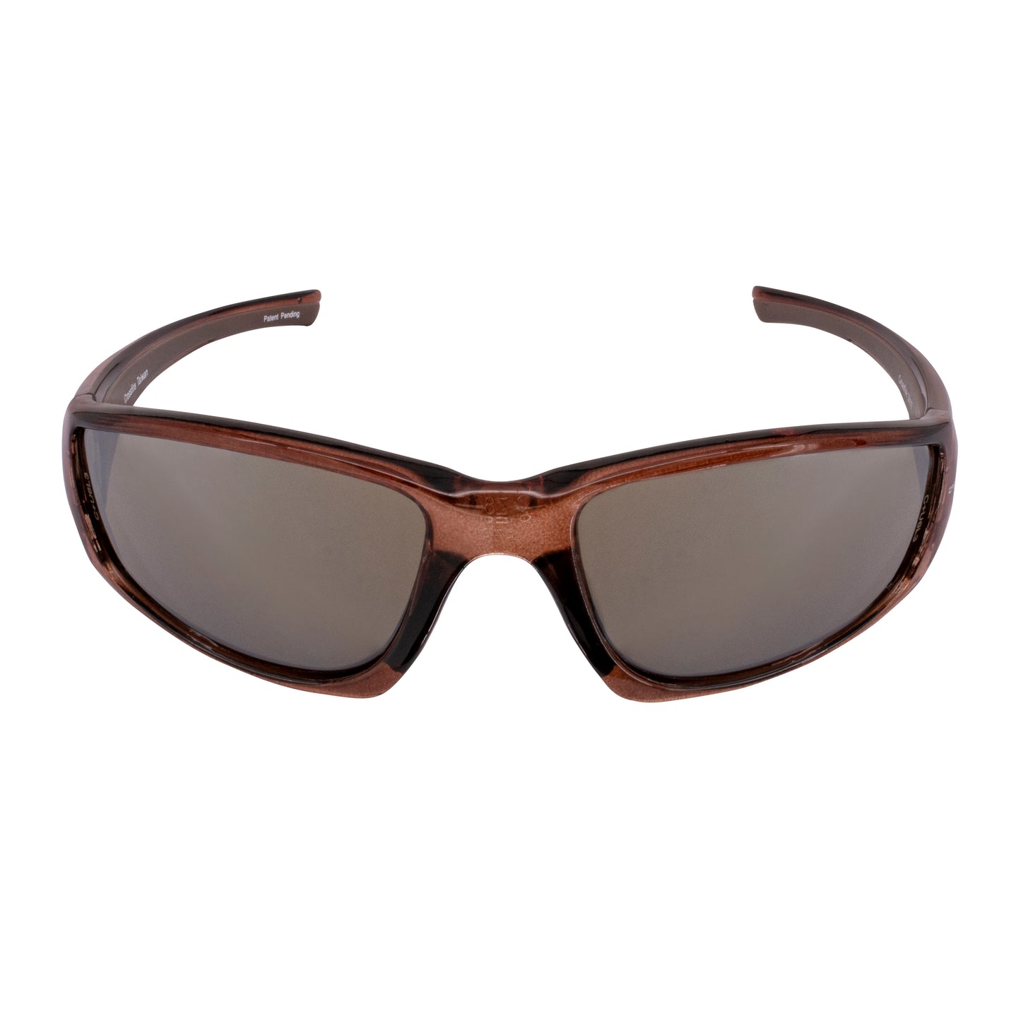 RPG Premium Safety Eyewear - Crystal Brown Frame - HD Brown Mirror Lens