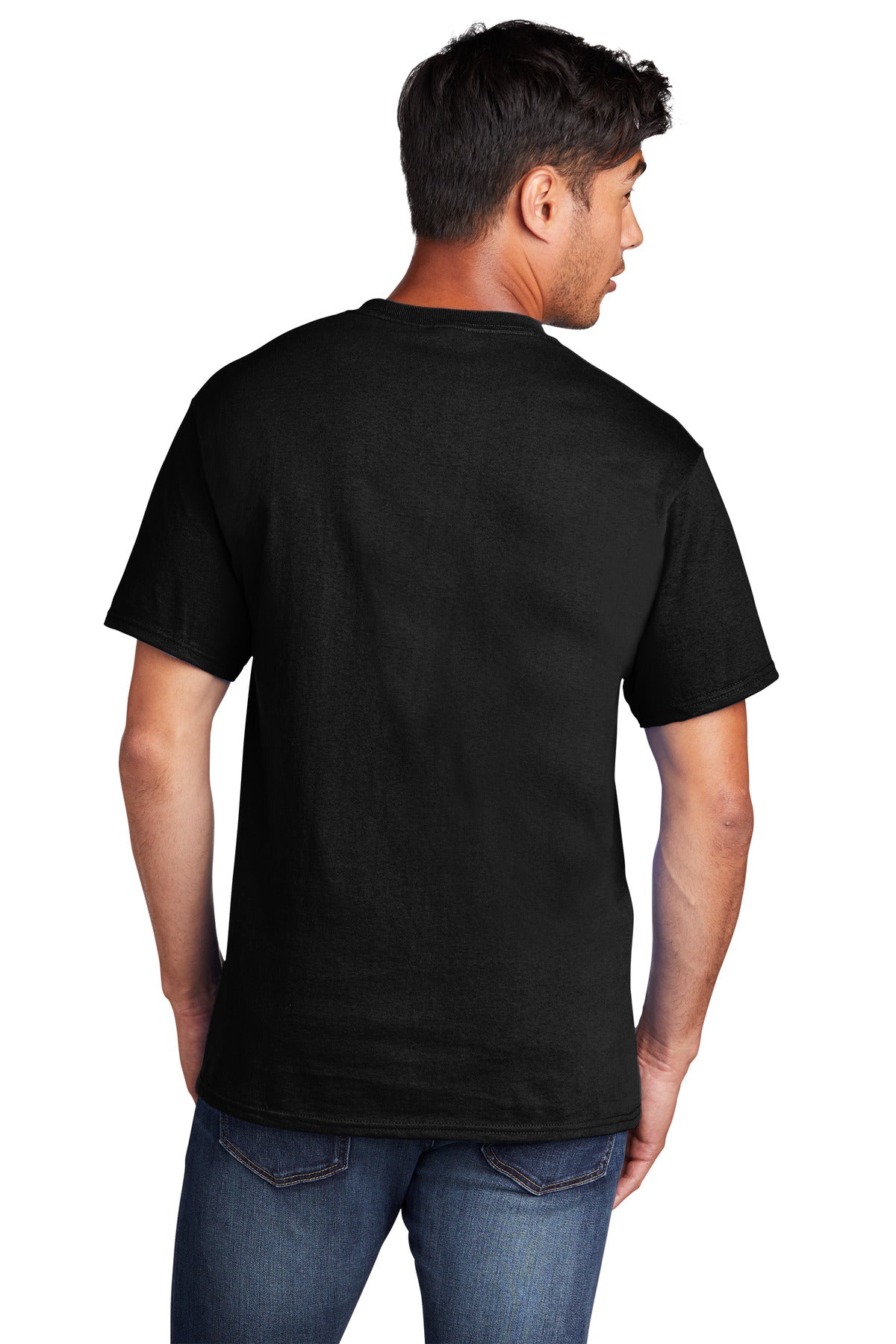 JetBlack Port & Company Core Cotton DTG Tee PC54DTG