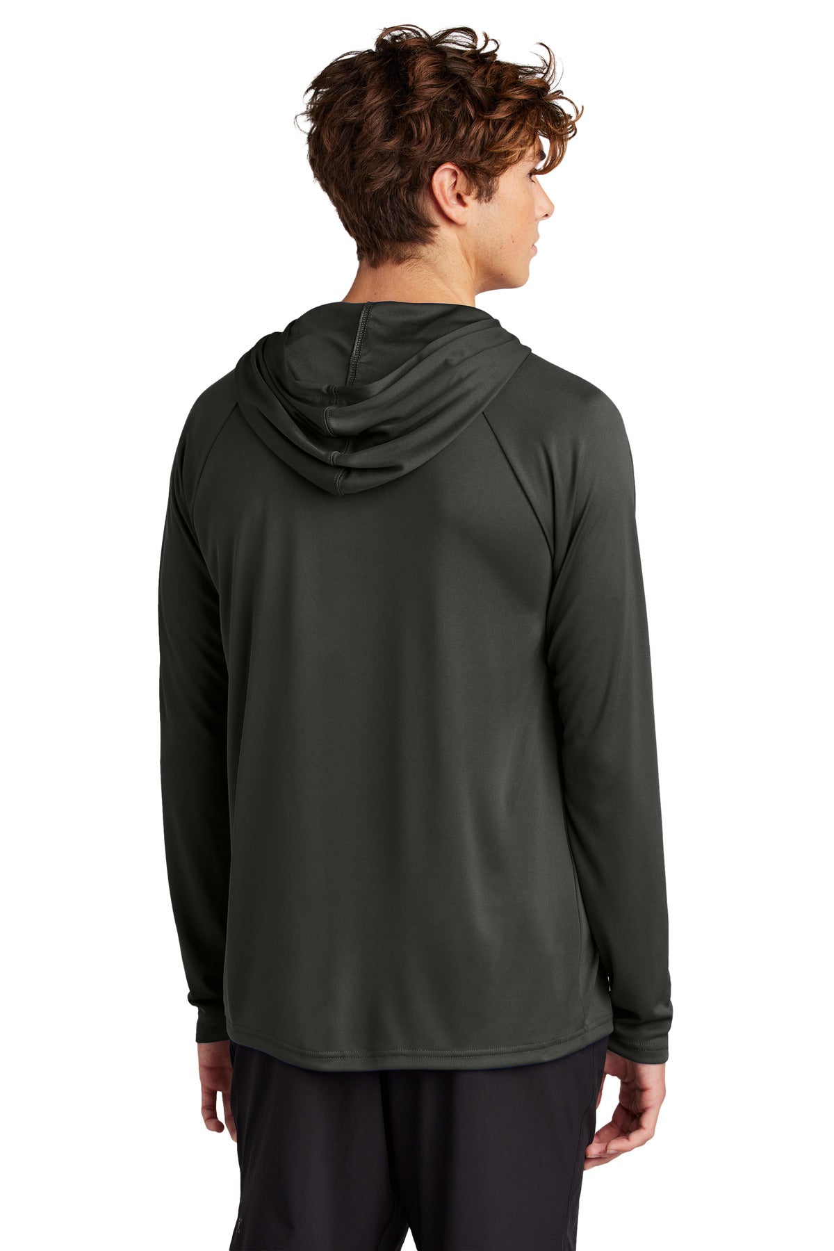 JetBlack Port & Company Performance Pullover Hooded Tee PC380H