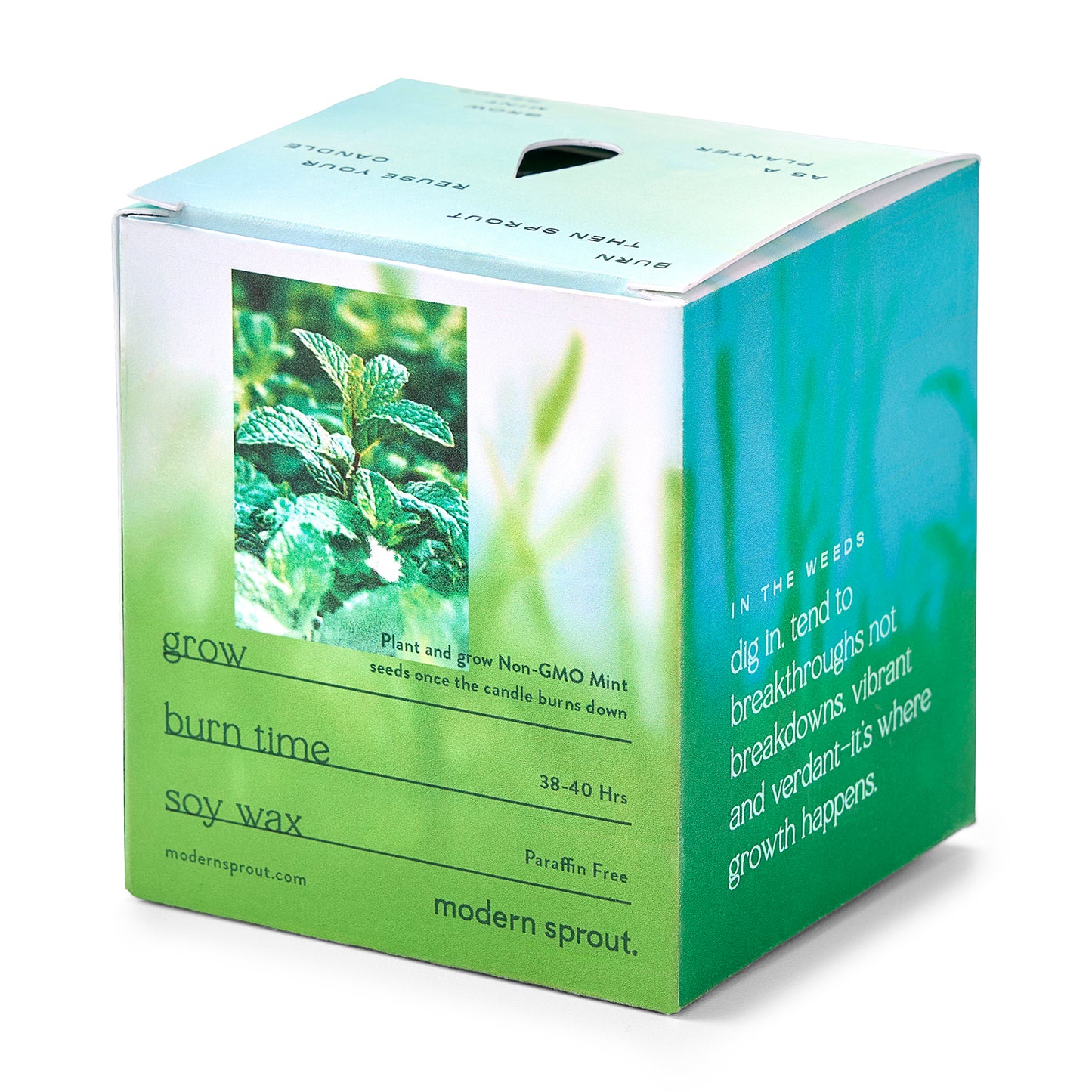 Modern Sprout® Garden Vibes Candle/Planter