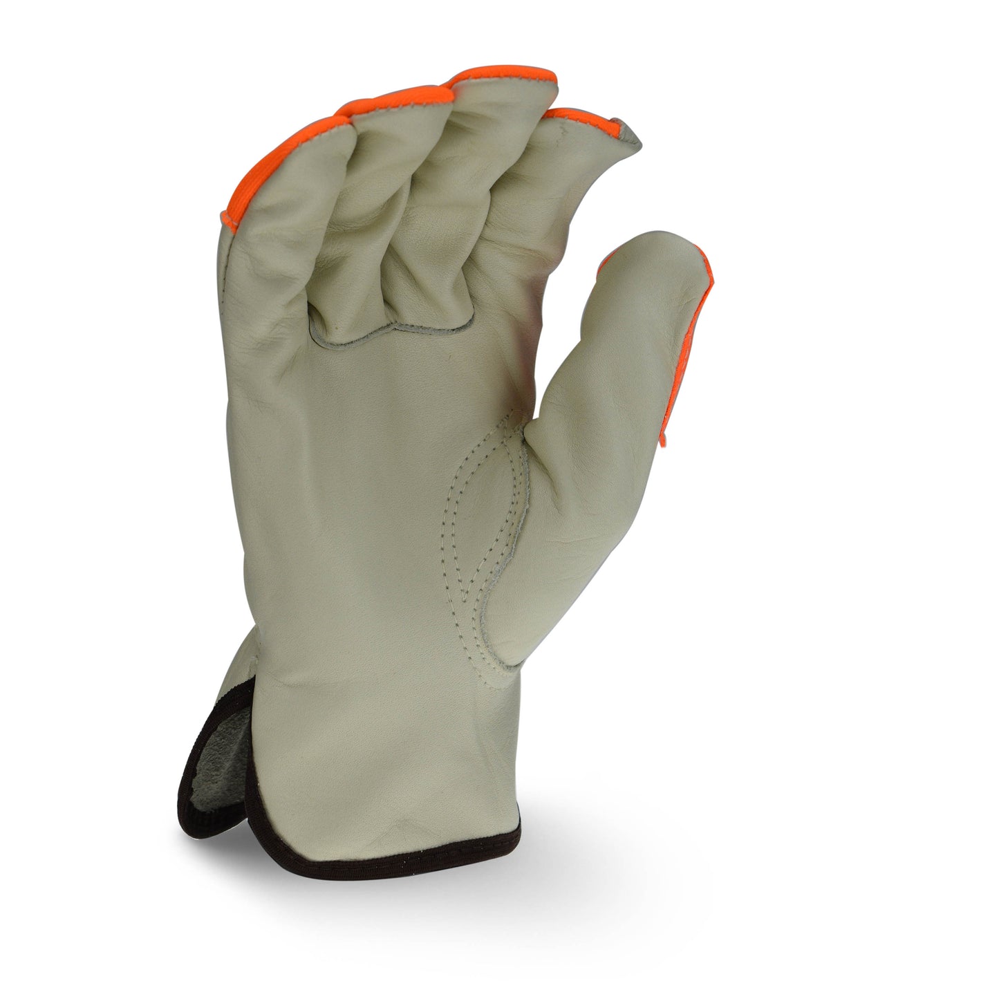 RWG4221HV High Visibility Standard Grain Cowhide Leather Driver - Size L