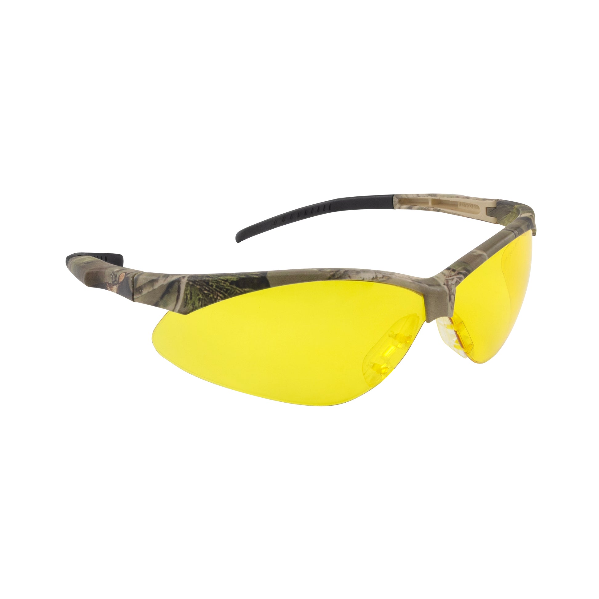 Rad-Apocalypse™ Camo Safety Eyewear - Camo Frame - Amber Anti-Fog Lens