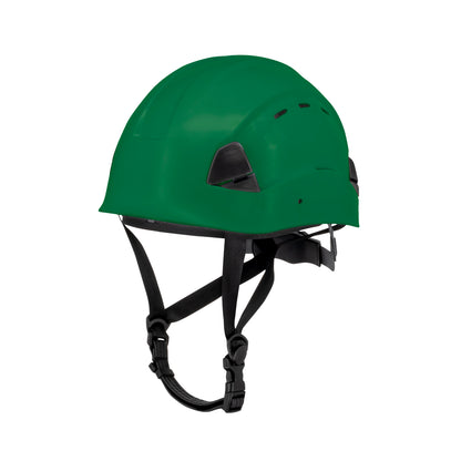 DPG22V Type II Class C Vented Safety Helmet - Green