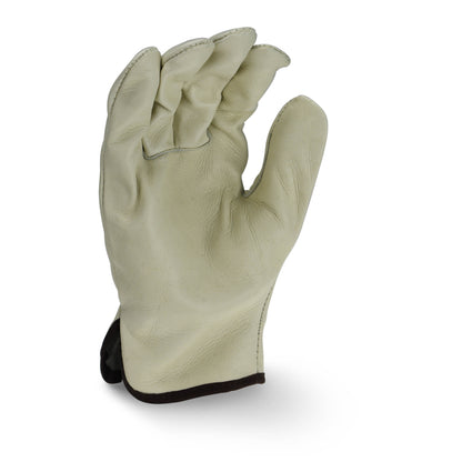RWG4121 Economy Grain Cowhide Leather Driver - Size L
