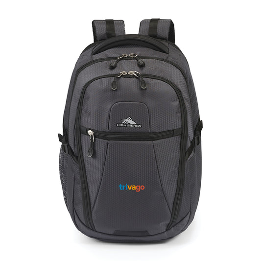 Mercury/Black High Sierra® Fairlead Laptop Backpack