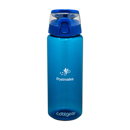 Cool Gear® Cylinder Bottle with Halo Lid - 32 Oz.