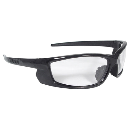 Voltage™ Safety Eyewear - Black Frame - Clear Lens