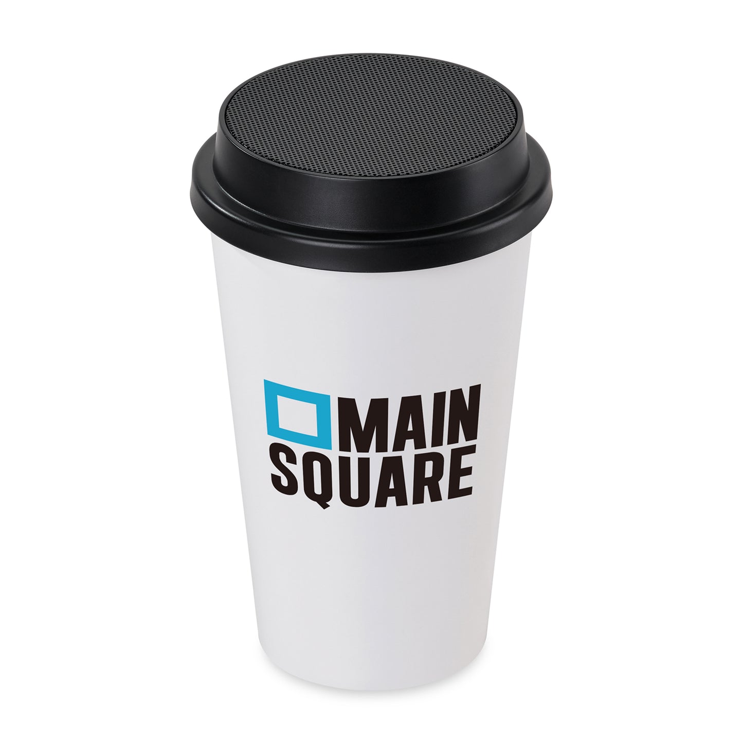 White/Black iLive™ Cup + Wireless Bluetooth Speaker