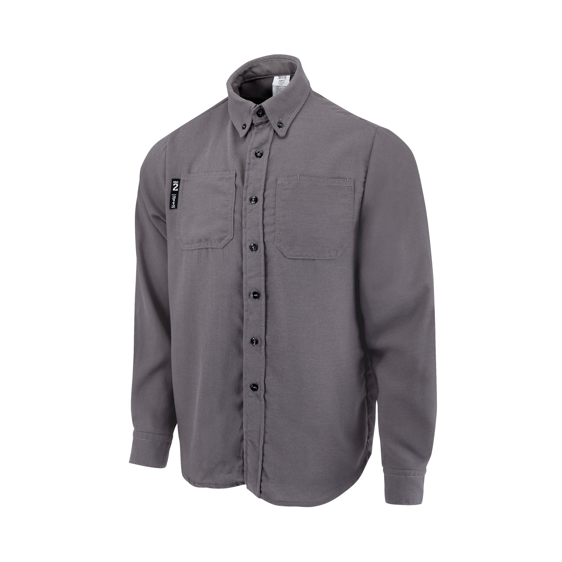 VTS5SH Tecasafe® One 5.7 oz FR Shirt - Gray - Size XL