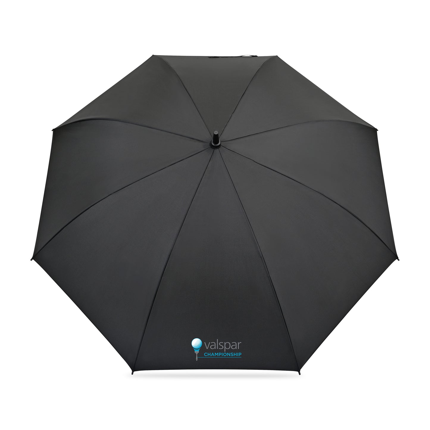 Black Elements 60" Recycled Auto Open Golf Umbrella