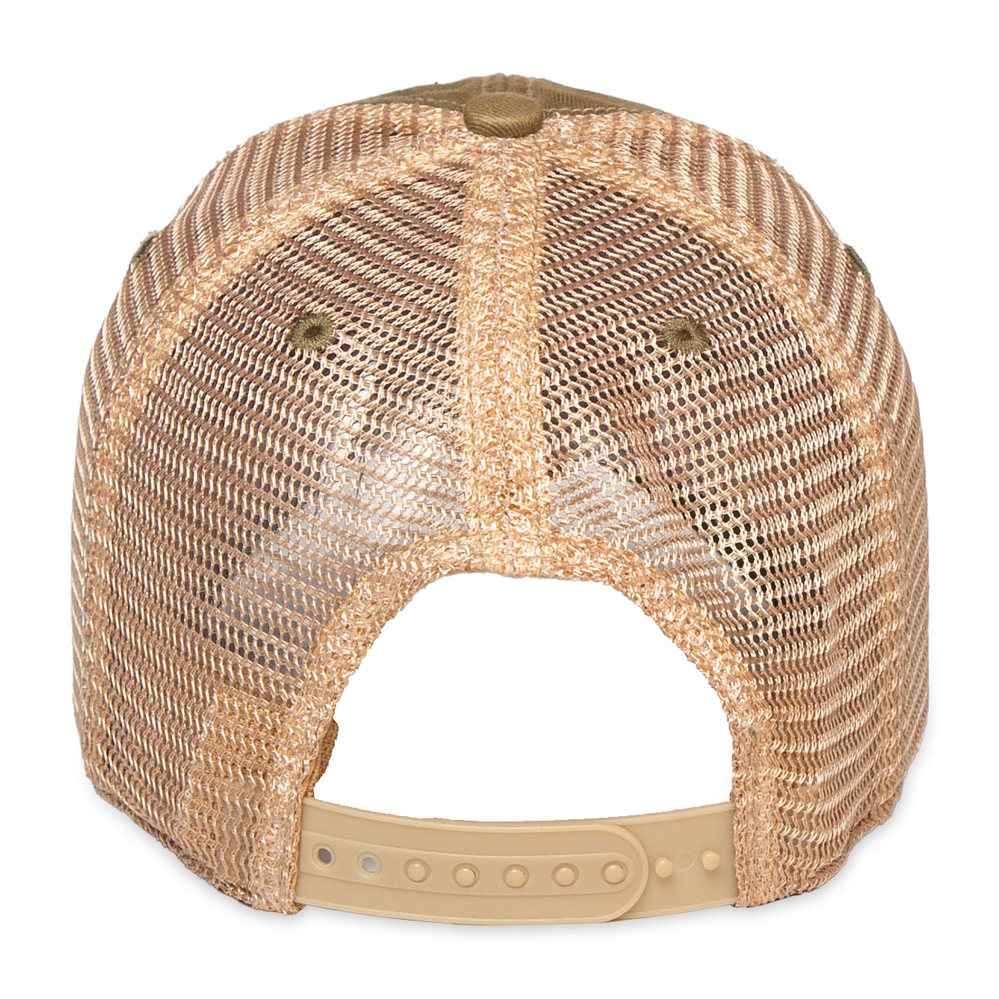 Olive/Tan Merrimack Hat Co.® Austin Vintage Trucker