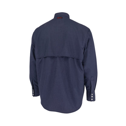 FRS-004 VolCore® CAT 2 Vented Pearl Snap FR Shirt - Gray - Size 2X