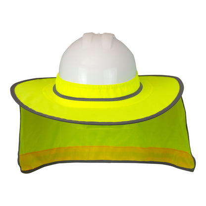 Hi-Vis Collapsible Hard Hat Shade - Green