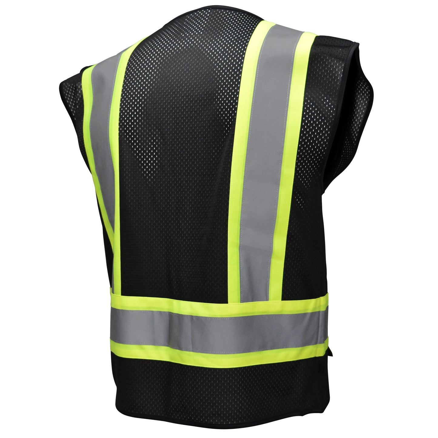 SV22-1 Economy Type O Class 1 Two Tone Safety Vest - Blue - Size 2X