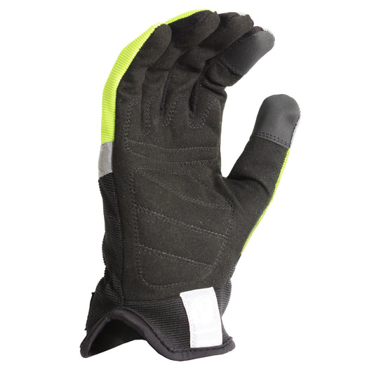 RWG100 Radwear® Silver Series™ Synthetic High Visibility All Purpose Utility Glove - Size L