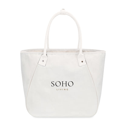 Natural Market Street Tapered Carryall Tote