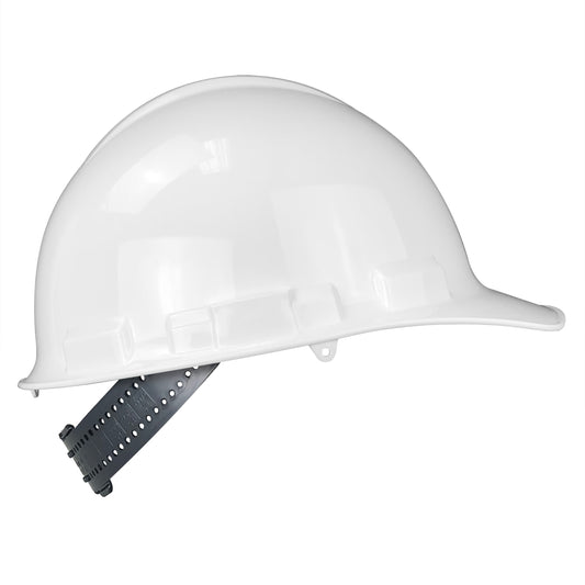 Granite™ Cap Style 6 Point Pinlock Hard Hat - White