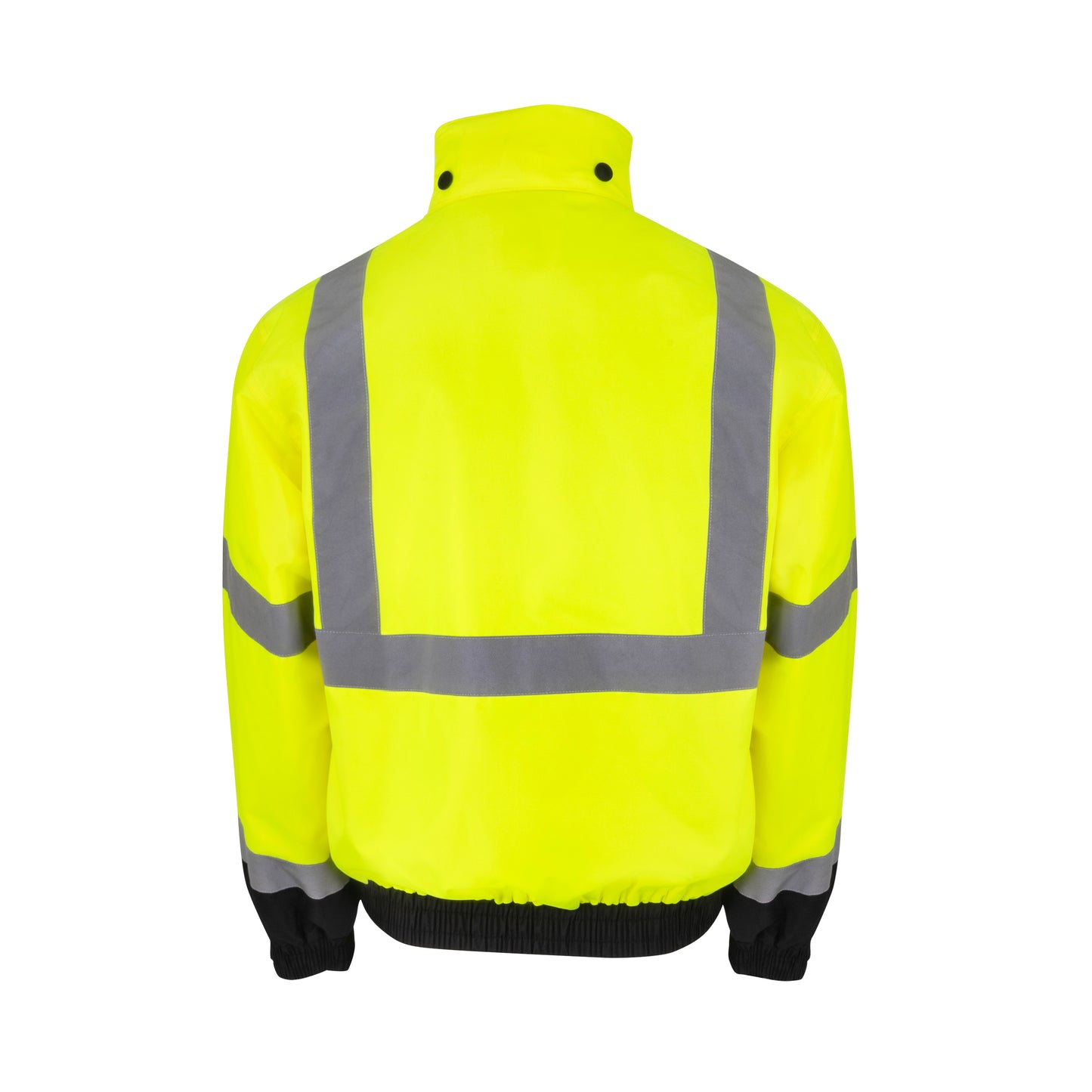 RHG-SJ13 3-in-1 Bomber Jacket with Inner Heated Vest Kit with Battery - Hi-Vis Green - Size 2X