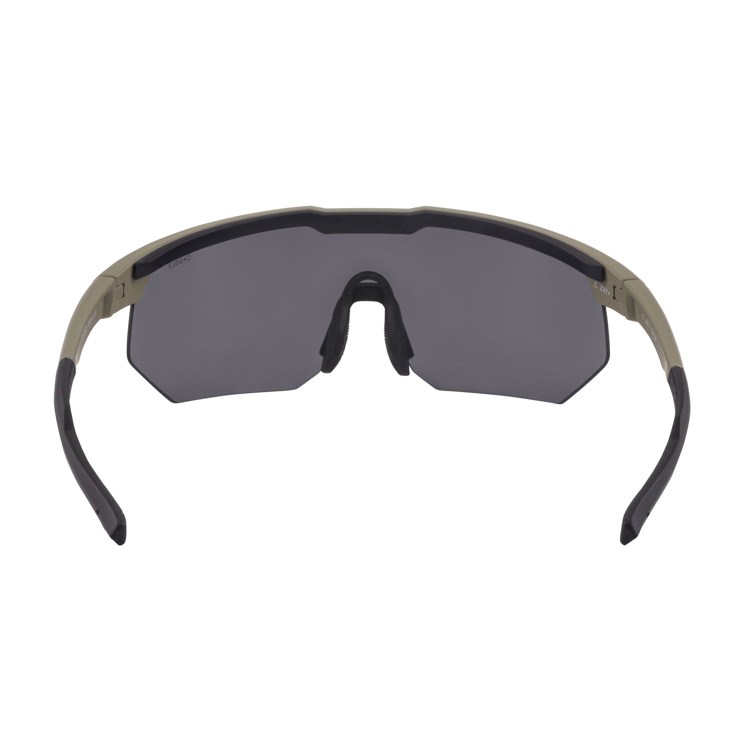 SWAZE™ Safety Eyewear - Tan Frame - Clear AF Lens