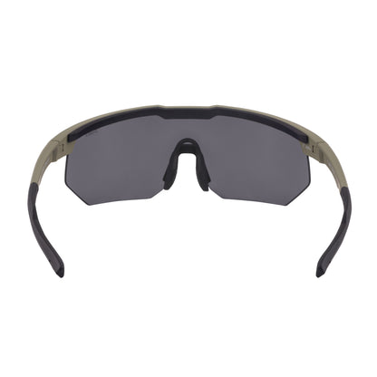 SWAZE™ Safety Eyewear - Tan Frame - Clear AF Lens