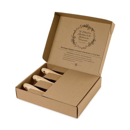 Wood Heritage Supply™ Premium Gardener's Tool Set