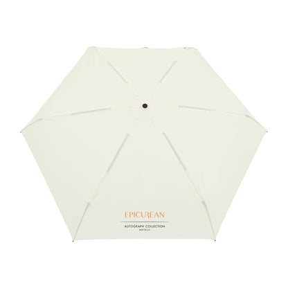 Elements 39" Recycled Manual Mini Folding Umbrella