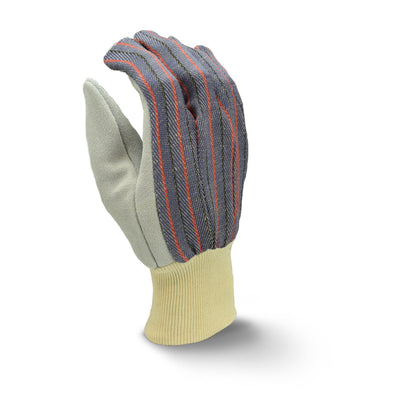 RWG3010 Economy Shoulder Gray Split Cowhide Leather Glove - Size L