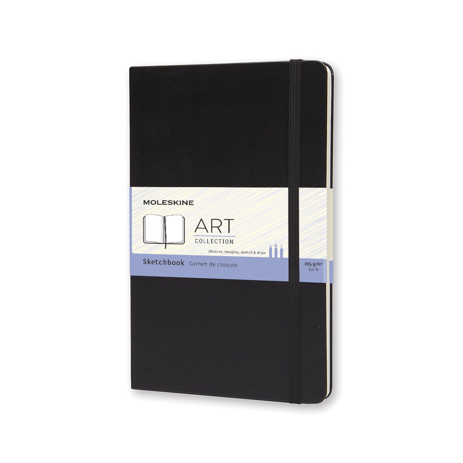 Black Moleskine® Hard Cover Large Sketchbook