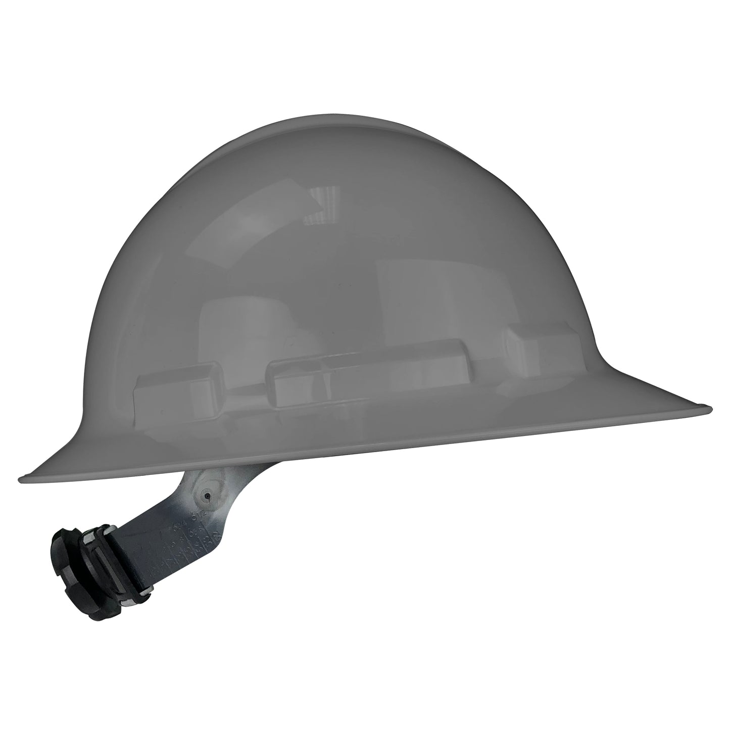 Quartz™ Full Brim 6 Point Ratchet Hard Hat - Dark Gray