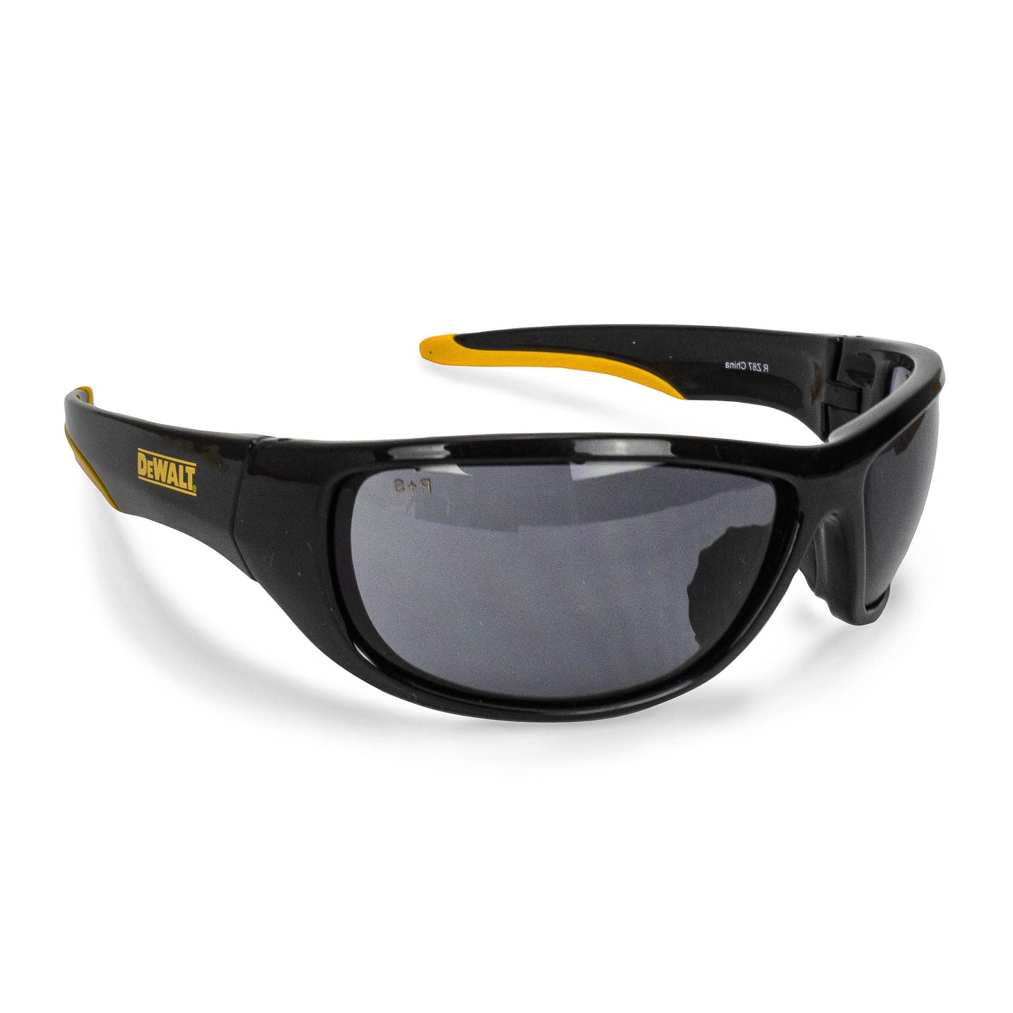 DPG94 Dominator™ Protective Eyewear - Black/Yellow Frame - Clear Lens