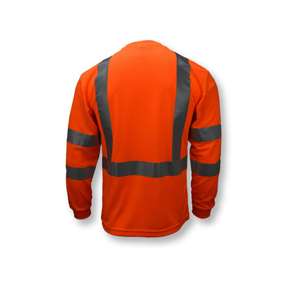 ST21 Class 3 Long Sleeve T-Shirt with Max-Dri™ - Green - Size 2X