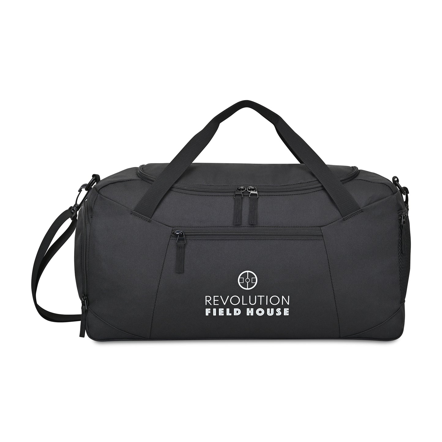 Black Rally Recycled Deluxe Sport Duffel