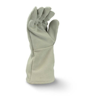 RWG5100 Gray Split Economy Shoulder Cowhide Leather Welding Glove - Size XL - Left Hand Only