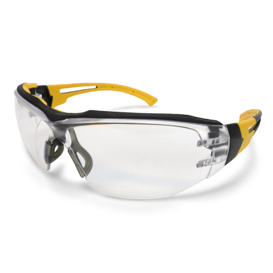 DPG108 Renovator® Protective Eyewear - Black Frame - Clear Lens
