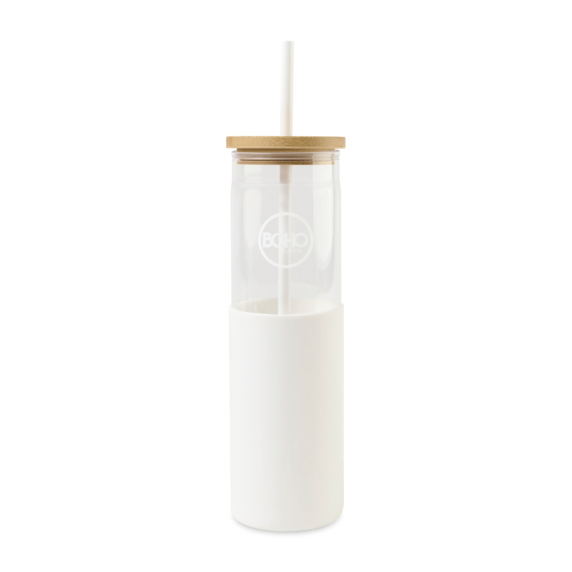 White Aviana™ Journey Tritan™ Tumbler with Straw - 20 Oz