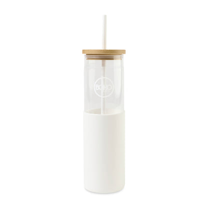 White Aviana™ Journey Tritan™ Tumbler with Straw - 20 Oz