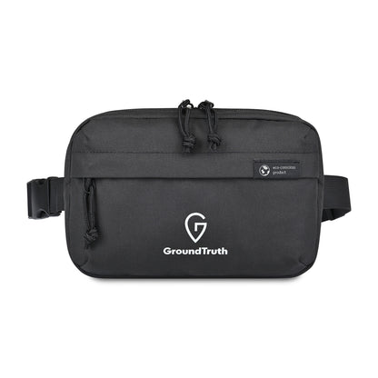 Black Renew rPET Waist Pack