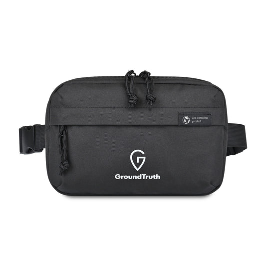 Black Renew AWARE™ rPET Waist Pack