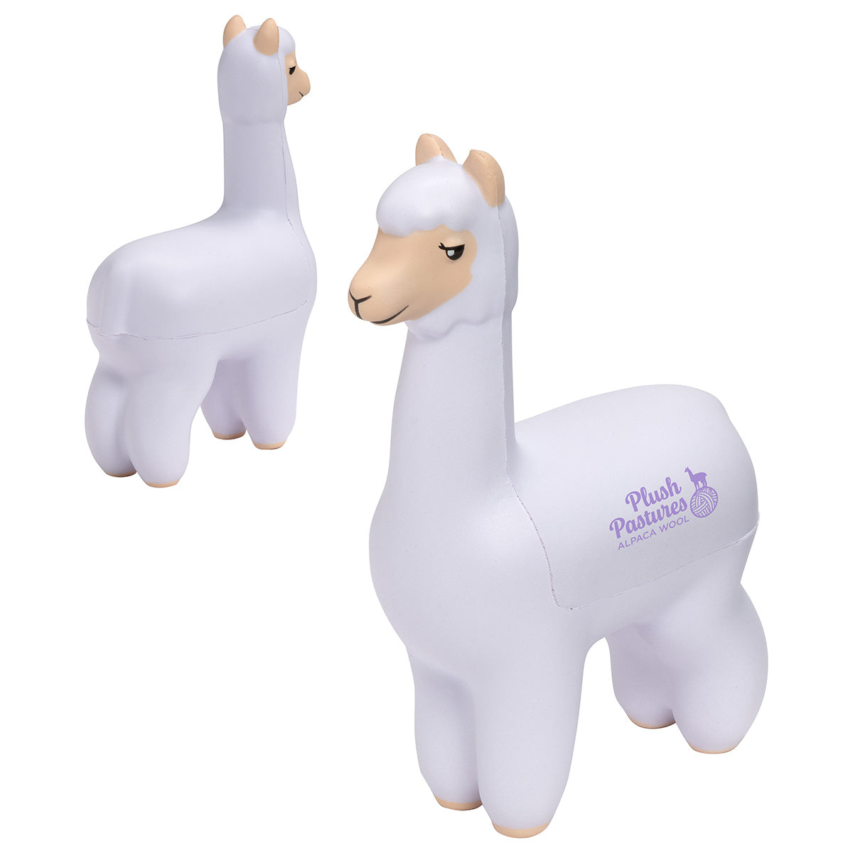 White Alpaca Stress Reliever