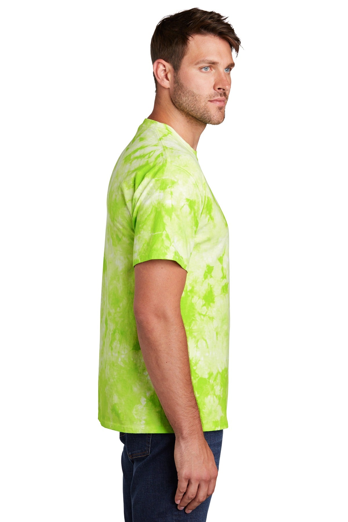 Lemon Lime Port & Company Crystal Tie-Dye Tee PC145