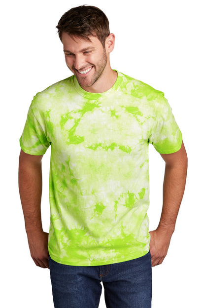 Lemon Lime Port & Company Crystal Tie-Dye Tee PC145