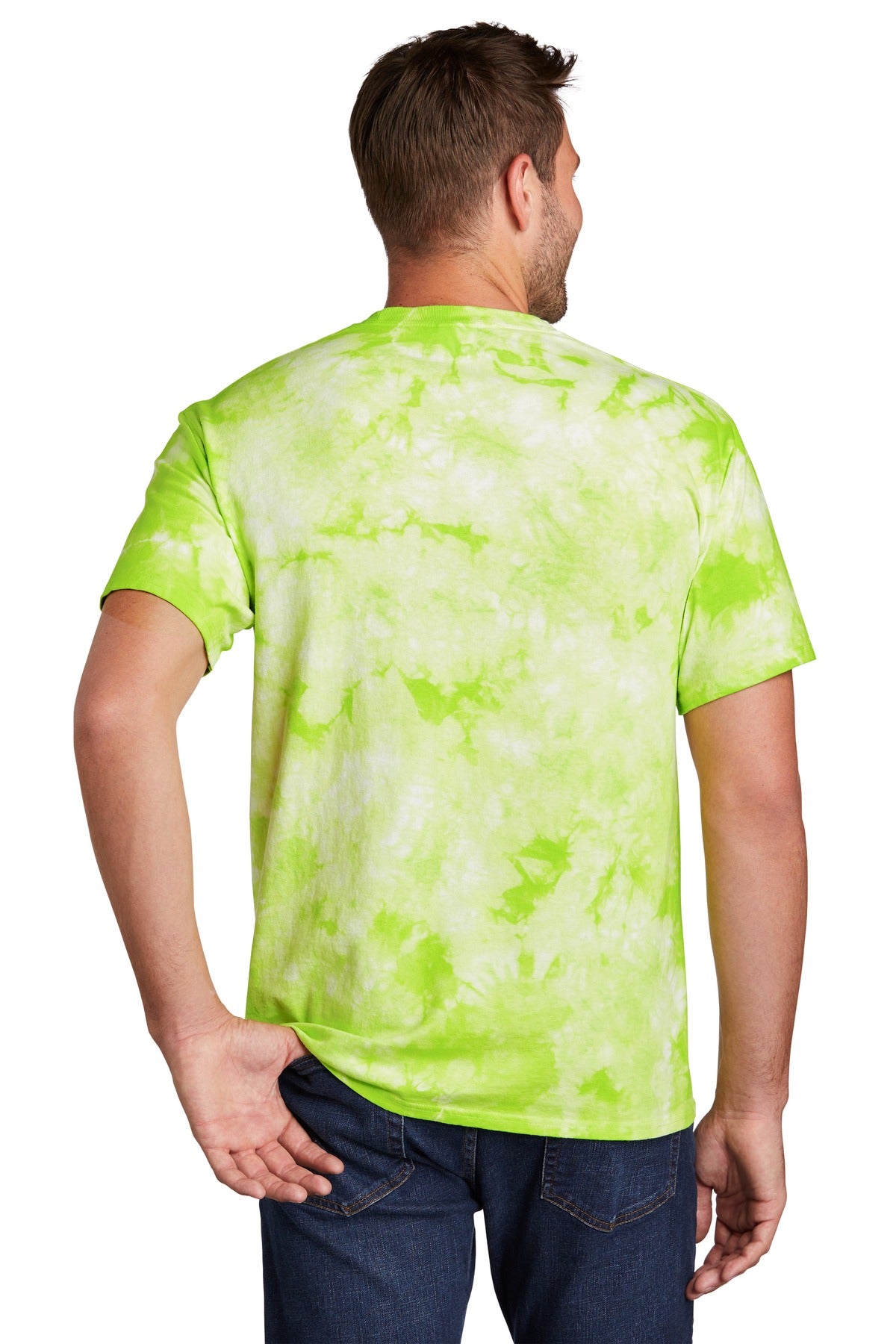 Lemon Lime Port & Company Crystal Tie-Dye Tee PC145