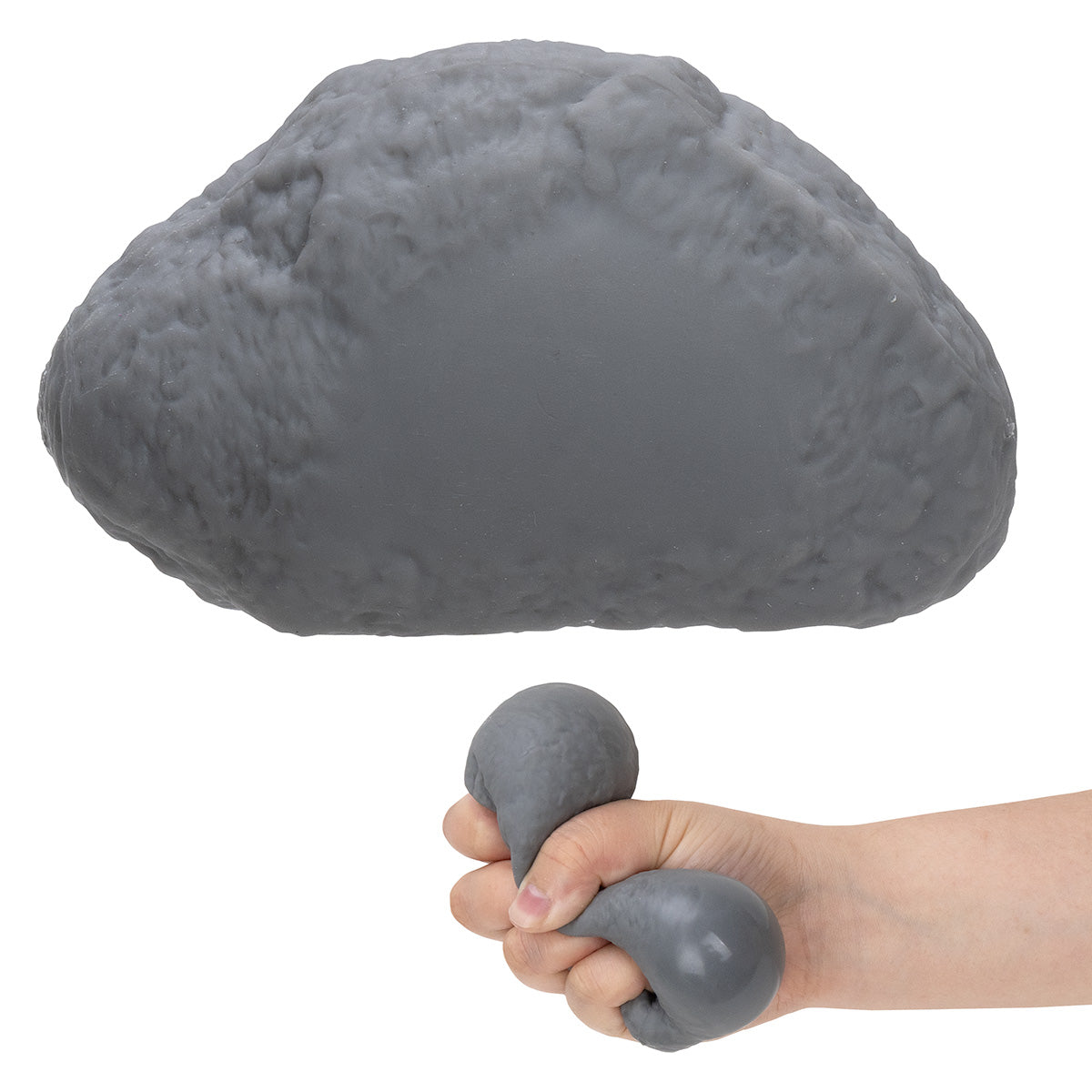 Gray Tuff Rock Stress Reliever