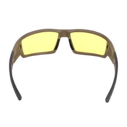 Cumulus Premium Safety Eyewear - Camo Frame - Gold Mirror Lens