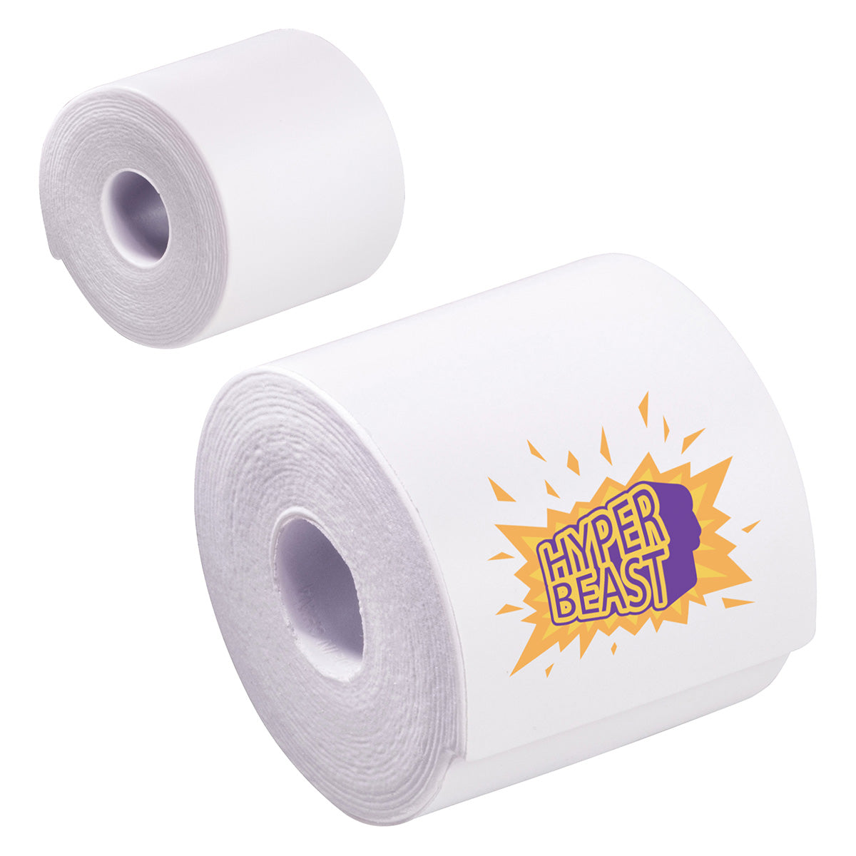 White Toilet Paper Roll Stress Reliever