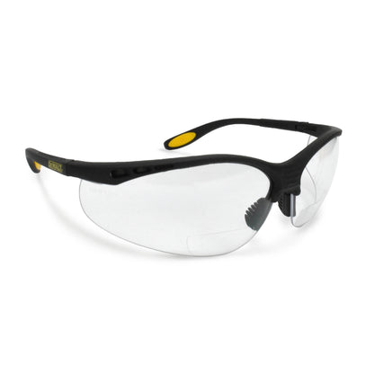 DPG59 Reinforcer RX™ Protective Eyewear - Black Frame - Clear Lens - 1.0 Diopter