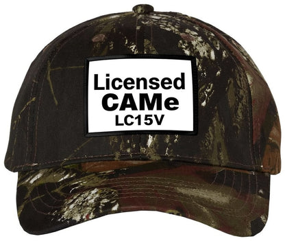 Licensed Camo Hook-and-Loop Cap - LC15V